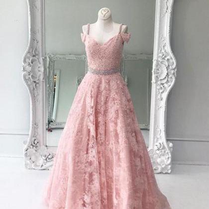 Pd70913 Charming Prom Dress,lace Prom Dress,..