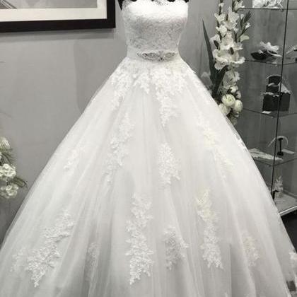 Pd81002 Romantic Wedding Dress,tulle Wedding..