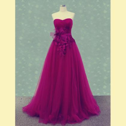 Pd315 Sweetheart Prom Dress,tulle Prom..