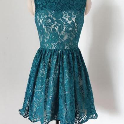 Hd08177 Charming Homecoming Dress,lace Homecoming..