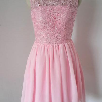Hd081712 Charming Homecoming Dress,lace Homecoming..