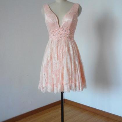 Hd081721 Charming Homecoming Dress,lace Homecoming..