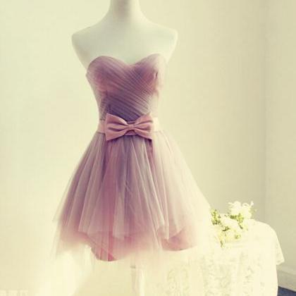 Hd09114 Charming Homecoming Dress,tulle Homecoming..