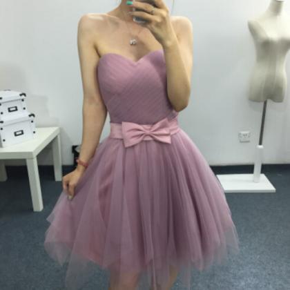 Hd09114 Charming Homecoming Dress,tulle Homecoming..