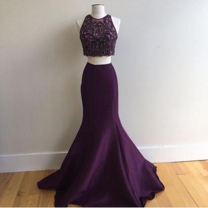 Pd01151 Charming Prom Dress,two Pieces Prom..