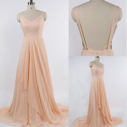 Pd61043 Charming Prom Dress,chiffon Prom..