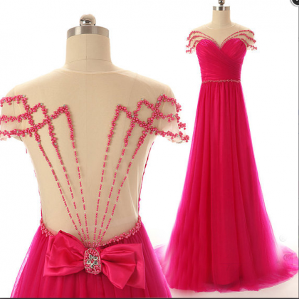 Pd61216 Charming Prom Dress,beading Prom..