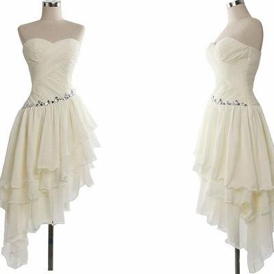 Hd08224 Charming Homecoming Dress,Chiffon Homecoming Dress,Pleat Homecoming Dress,Noble Homecoming Dress
