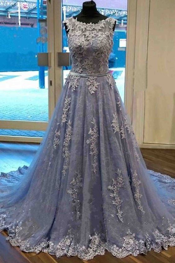 Pd70810 Charming Prom Dress,appliques Prom Dress,a-line Prom Dress,tulle Evening Dress