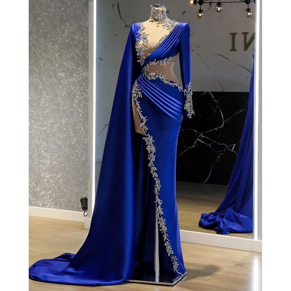 blue dress embroidery design Royal Gown With Intricate Silver POIZON COS A-Line Dresses for Color:Pastel  Blue and dreamy photo shoots