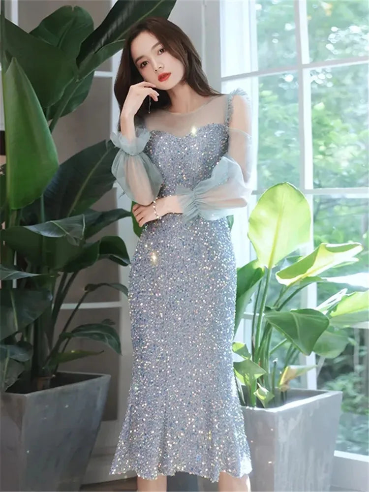 glitter flower girl dress Sparkle Tulle Dress Starry Photography Gown Fashion Glitter Mesh Desig –  yewendress main image 0