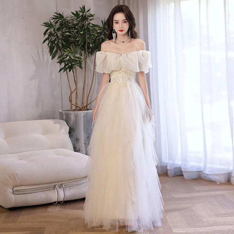 champagne birthday dresses Luxury Champagne Quinceanera Dresses Glitters Sweet 15 16 Birthday Party  Gowns