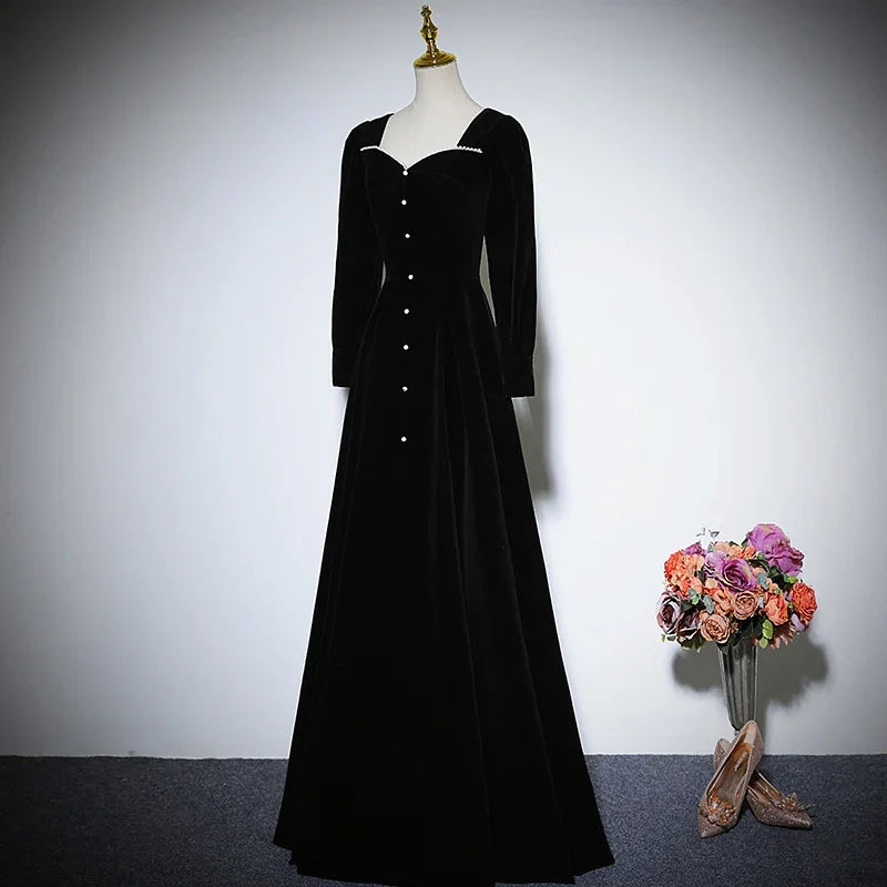 yesstyle formal dresses Glamorous deep V-Neck Long Sleeves Tulle Tea-Length A-Line Wedding Dre –  Suzhoudress