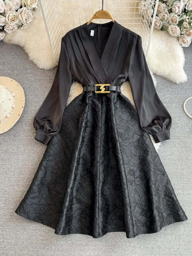 crepe wrap midi dress Jungle Fever Silk Crepe Wrap Midi Dress