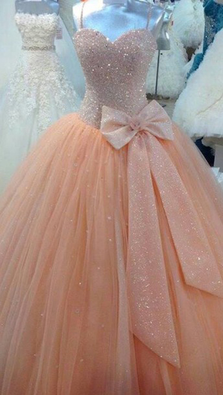 Pd254 Strapless Prom Dress,Bow Prom Dress,Formal Prom Dress,Glitter Prom Dress
