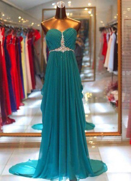 Pd364 Sweetheart Prom Dress,a-line Prom Dress,chiffon Prom Dress,sequined Prom Dress