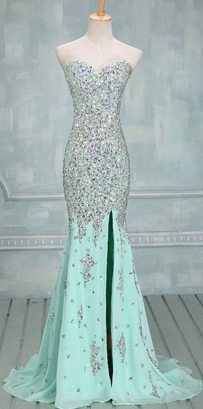 Pd 580 Charming Prom Dress,sequined Prom Dress,mermaid Prom Dress,strapless Prom Dress,sexy Prom Dress