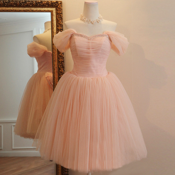 Bd07074 Charming Homecoming Dress,a-line Homecoming Dress,tulle Homecoming Dress, Noble Short Prom Dress