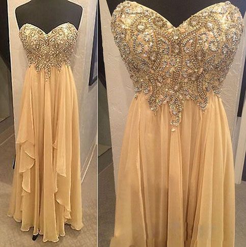 Pd60916 Charming Prom Dress,beading Prom Dress,sweetheart Prom Dress,chiffon Prom Dress,a-line Evening Dress