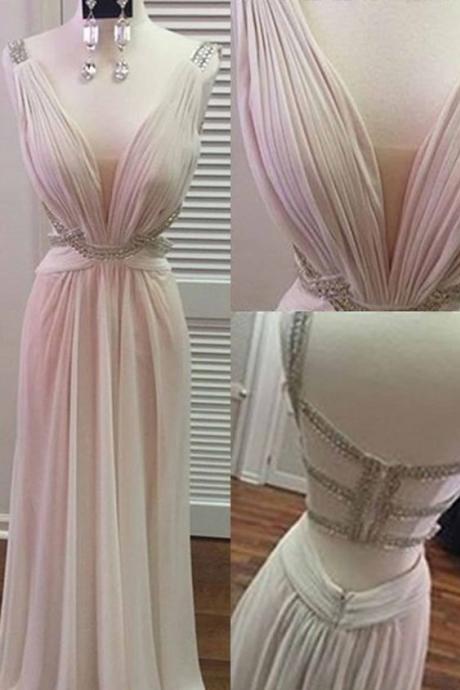 Pd71001 Charming Prom Dress,Chiffon Prom Dress, A-Line Prom Dress,Pleat Evening Dress