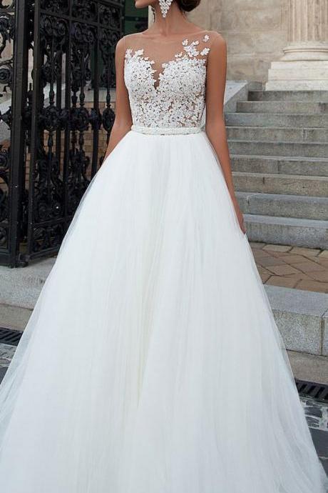 white gown with black lace