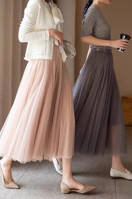 S37 Fashion Skirt, Street Style Skirt,Tulle Skirt,Tutu Skirt,Skirt for women,Custom Skirt