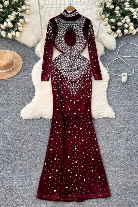petite sequin evening dresses Petite Sequin Lace & Chiffon A-Line Gown main image 0
