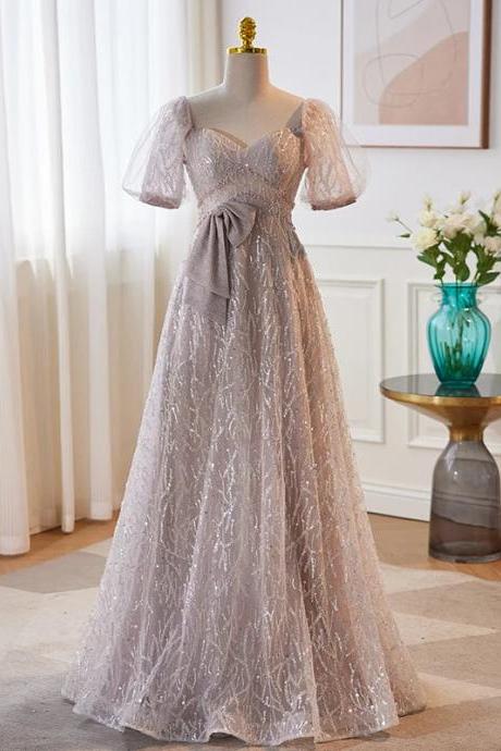 luulla bridesmaid dresses Green Tulle Long A Line Prom Dress Cute Bridesmaid Dress