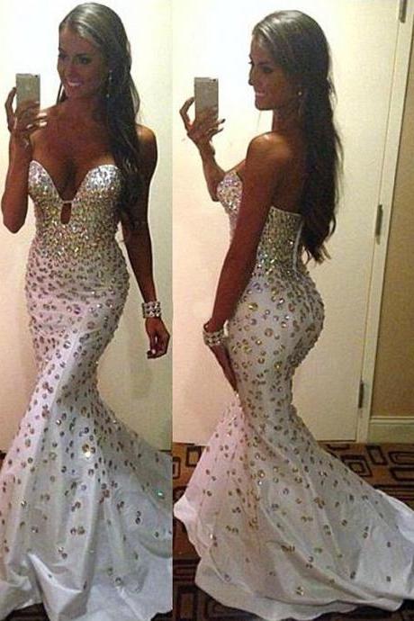 Pd605112 High Quality Prom Dress,Satin Prom Dress,Beading Prom Dress,Sweetheart Prom Dress, Charming Prom Dress