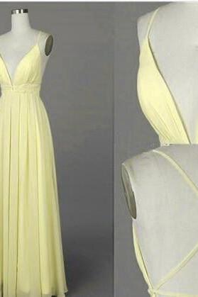 Pd61008 Charming Prom Dress,chiffon Prom Dress,spaghetti Straps Prom Dress,a-line Evening Dress