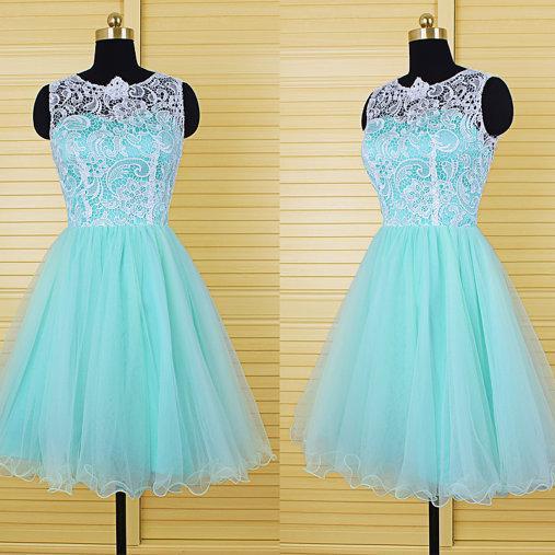 Hd08213 Charming Homecoming Dress,organza Homecoming Dress,lace ...