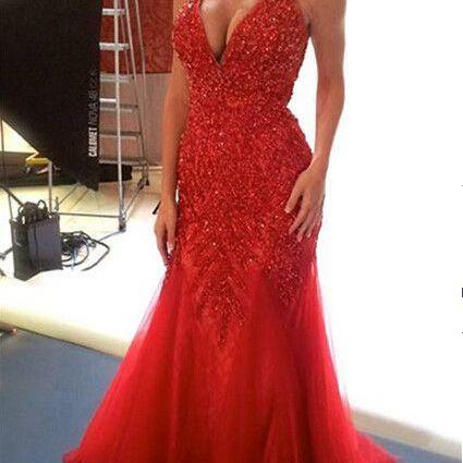 Mid-Length Maxi Tulle Mermaid Regular Prom Dress pnl6901