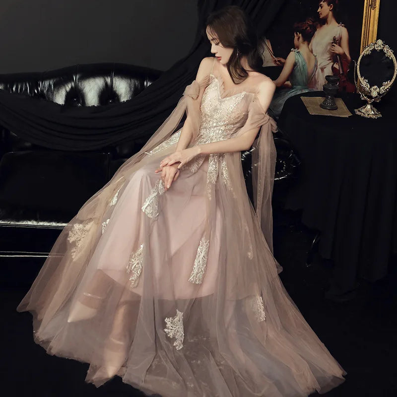 💗Sheer Breeze Layered Lace Dress main image 0