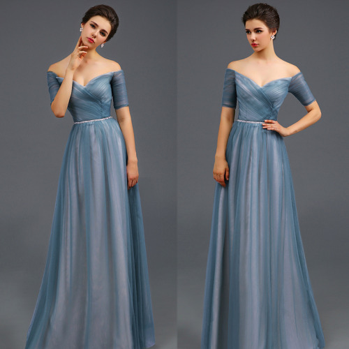 Pd06234 Charming Prom Dress,Tulle Prom Dress,A-Line Prom Dress,V-Neck ...